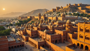 explorez jaipur, la ville des palais et des couleurs, à travers notre site dédié. plongez dans son histoire, sa culture riche et ses incontournables attractions.