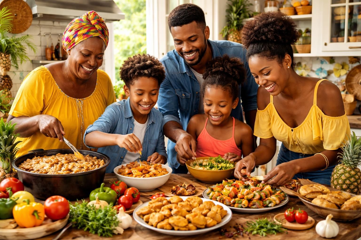 explorez la culture créole en famille à travers des recettes traditionnelles spécialement conçues pour les enfants gourmands, alliant saveurs authentiques et moments conviviaux.