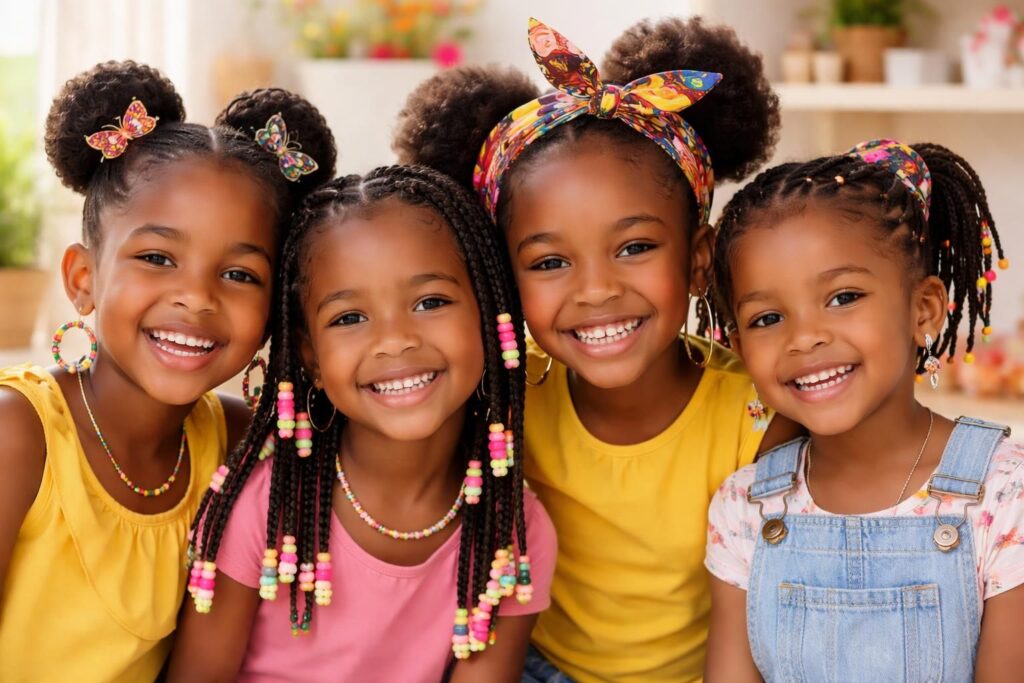 découvrez comment préparer facilement des coiffures pour fillettes en utilisant des accessoires afro et créoles, alliant style et praticité pour sublimer leurs cheveux au quotidien.