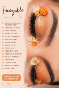 Exemple de nail art automnal avec des motifs originaux et des couleurs chaudes