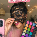 Maquillage innovant avec des couleurs audacieuses et des techniques modernes.