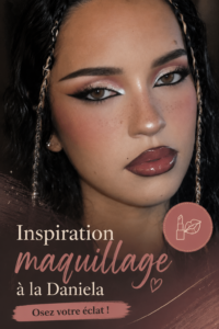 Inspirations de maquillage de Daniela, alliant couleurs vives et techniques modernes.