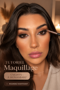 Tutoriel maquillage pour des yeux marron éclatants